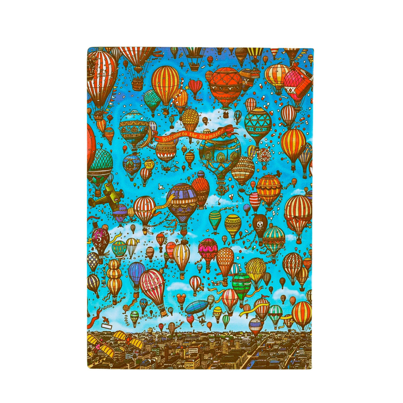Paperblanks Flexi Balloon Festival - Pierre the Maze Mini 3.5 x 5.5 Inch Notebook