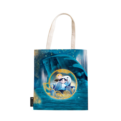 Paperblanks Song of the Sea - Irish Folkore Large Canvas Tote Bag