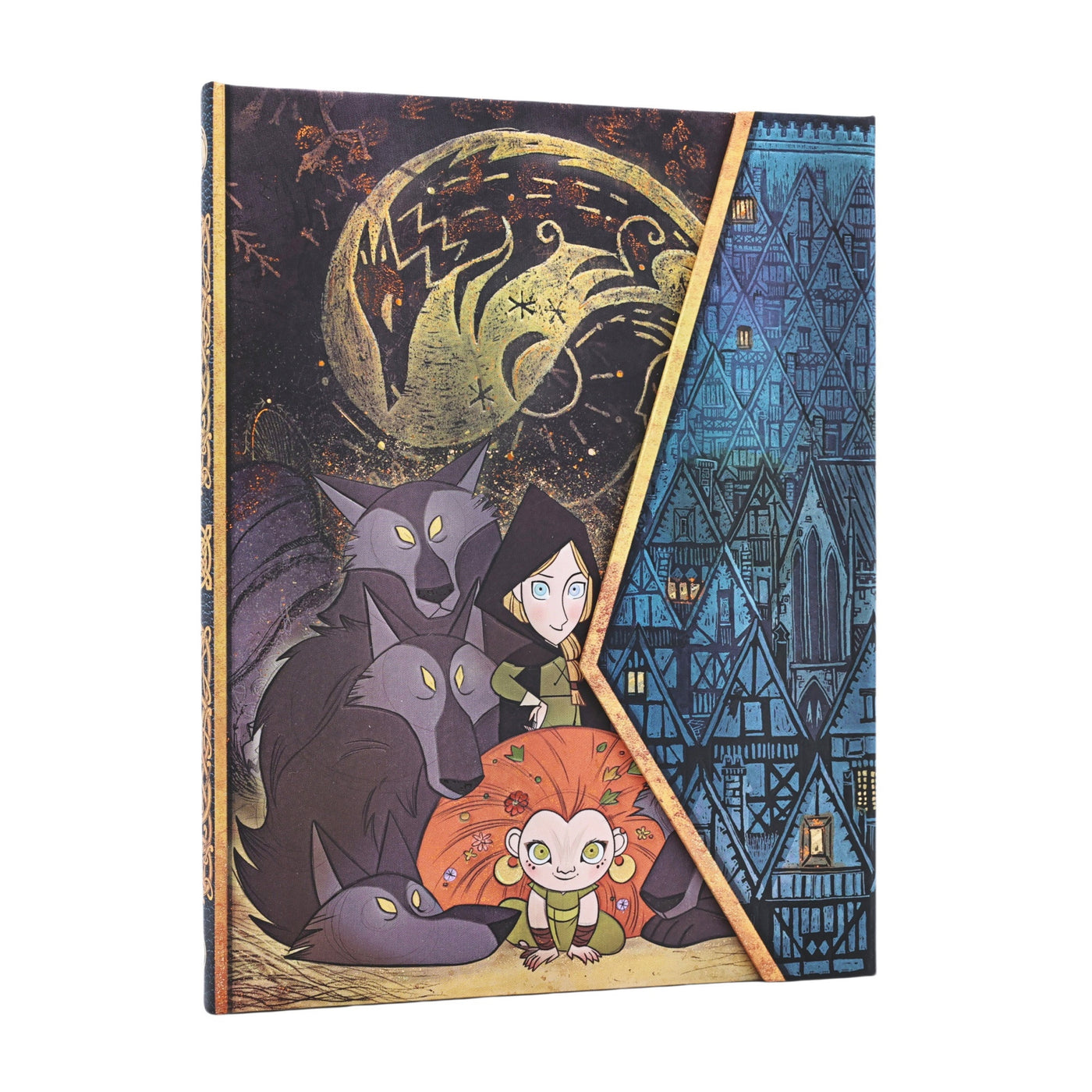 Paperblanks WolfWalkers Ultra 7x9 Inch Hardcover Notebook