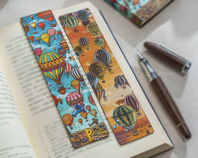 Paperblanks Bookmark Balloon Festival/Sunset Ride - Pierre the Maze Detective