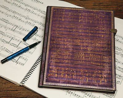 Paperblanks Beethoven's 250th Birthday 7 x 9 Inch Ultra Journal Hard Cover