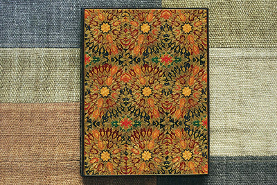 Paperblanks Fire Flowers Mini 3.75 x 5.5 Inch Unlined Journal