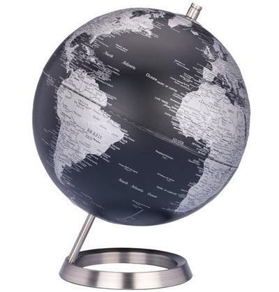 Troika 23.5 Degrees 10 Inch Globe with Relief on Metal Stand