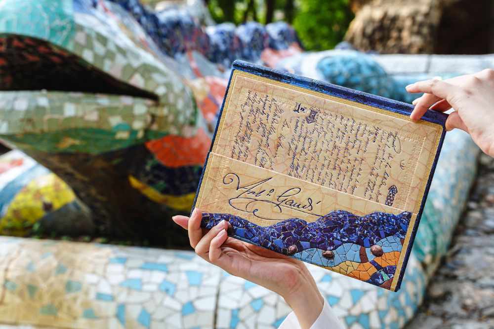 Paperblanks Gaudi, Manuscripts of Reus Ultra 7x9 In Notebook
