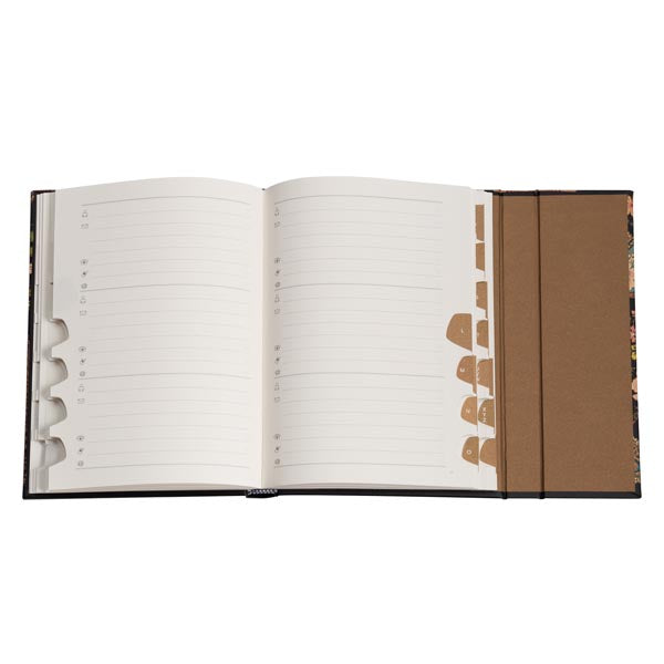 Paperblanks Safavid Indigo Ultra 7 x 9 inch Address and Password Book