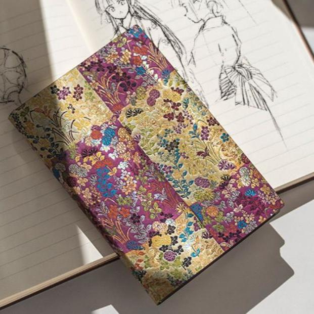 Paperblanks Flexis Kara-Ori Pink Ultra 7x9 Inch Journal