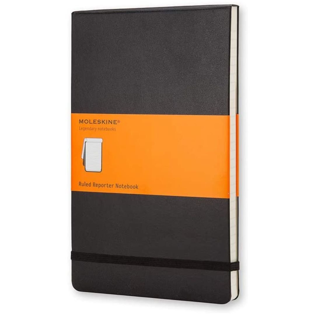 Moleskine Reporter Pocket 3.5 x 5.5" Ruled Notebook Hard Cover