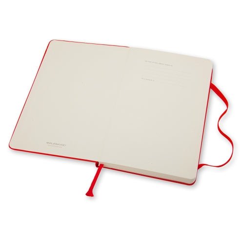 Moleskine Classic Pocket Ruled Hard Cover Red