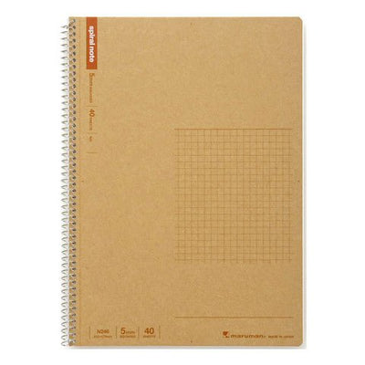 Maruman Mnemosyne Spiral Notebook N246 - B5 Squared 5 MM