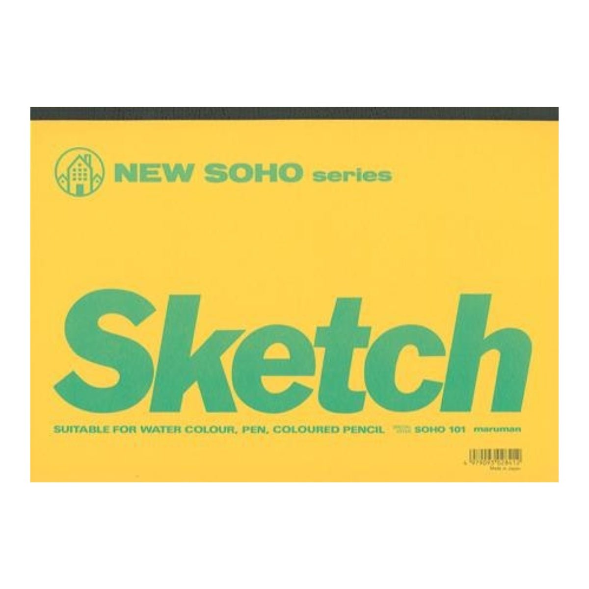 Maruman NEW SOHO B5 Mixed-media Sketchbook 70 Sheets