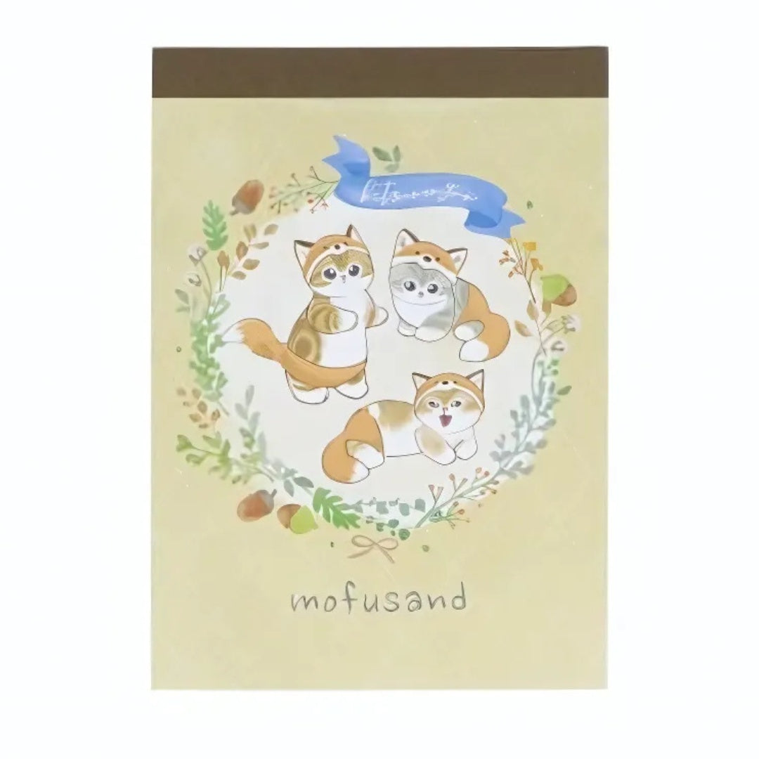 Mofusand A6 Memo Pad Nyan-Pants