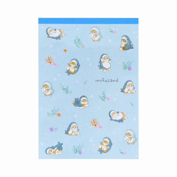 Mofusand A6 Memo Pad Shark