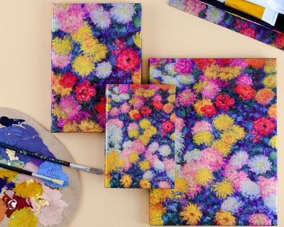 Paperblanks Monet's Chrysanthemums 7 x 9 Inch Ultra Journal