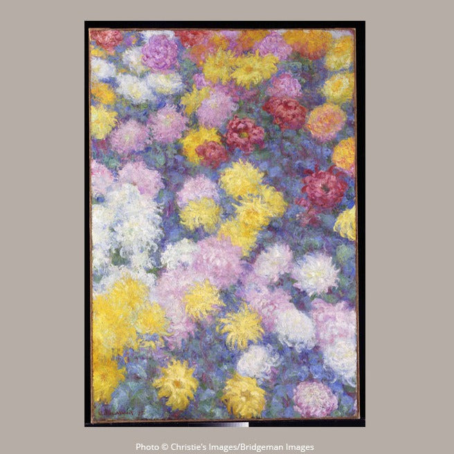 Paperblanks Monet's Chrysanthemums 5x7 Midi Journal