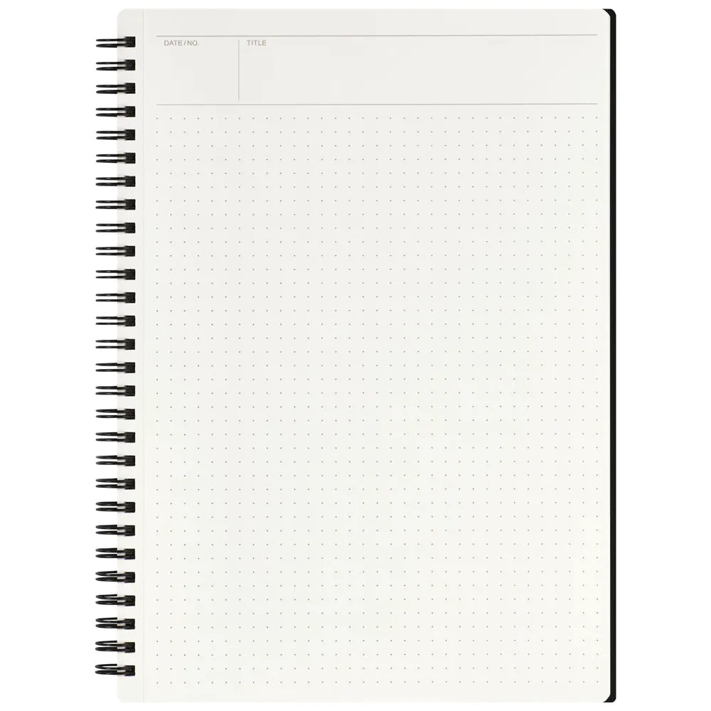 Maruman Mnemosyne Spiral Notebook B5 Dot Grid 5mm Perforated Pages
