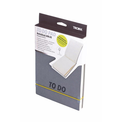 Troika To Do Productivity Notepad Grey