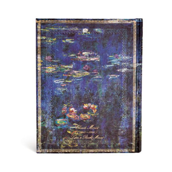 Paperblanks Monet Water Lilies Ultra 7 x 9 Inch Blank journal