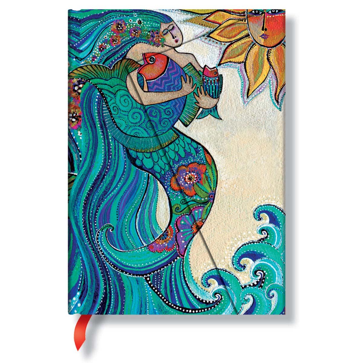 Paperblanks Laurel Burch Ocean Song Midi 5 x 7 Inch Journal