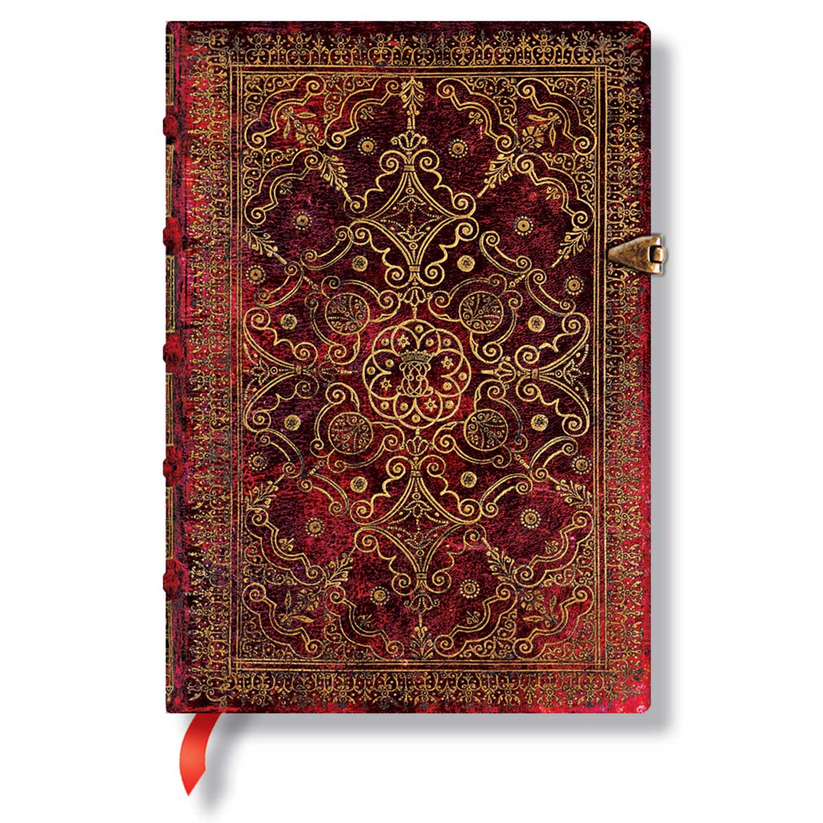 Paperblanks Equinoxe Carmine Midi 5x7 Inch Lined Journal