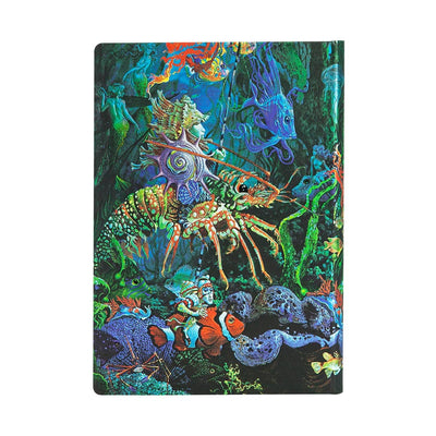 Paperblanks Fantastic Voyages, Sea Fantasies Midi 5x7 Inch Journal