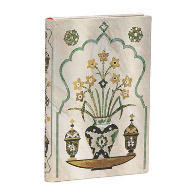 Paperblanks Taj Mahal Flowers, Shah Mini 3.75 x 5.5 Inch