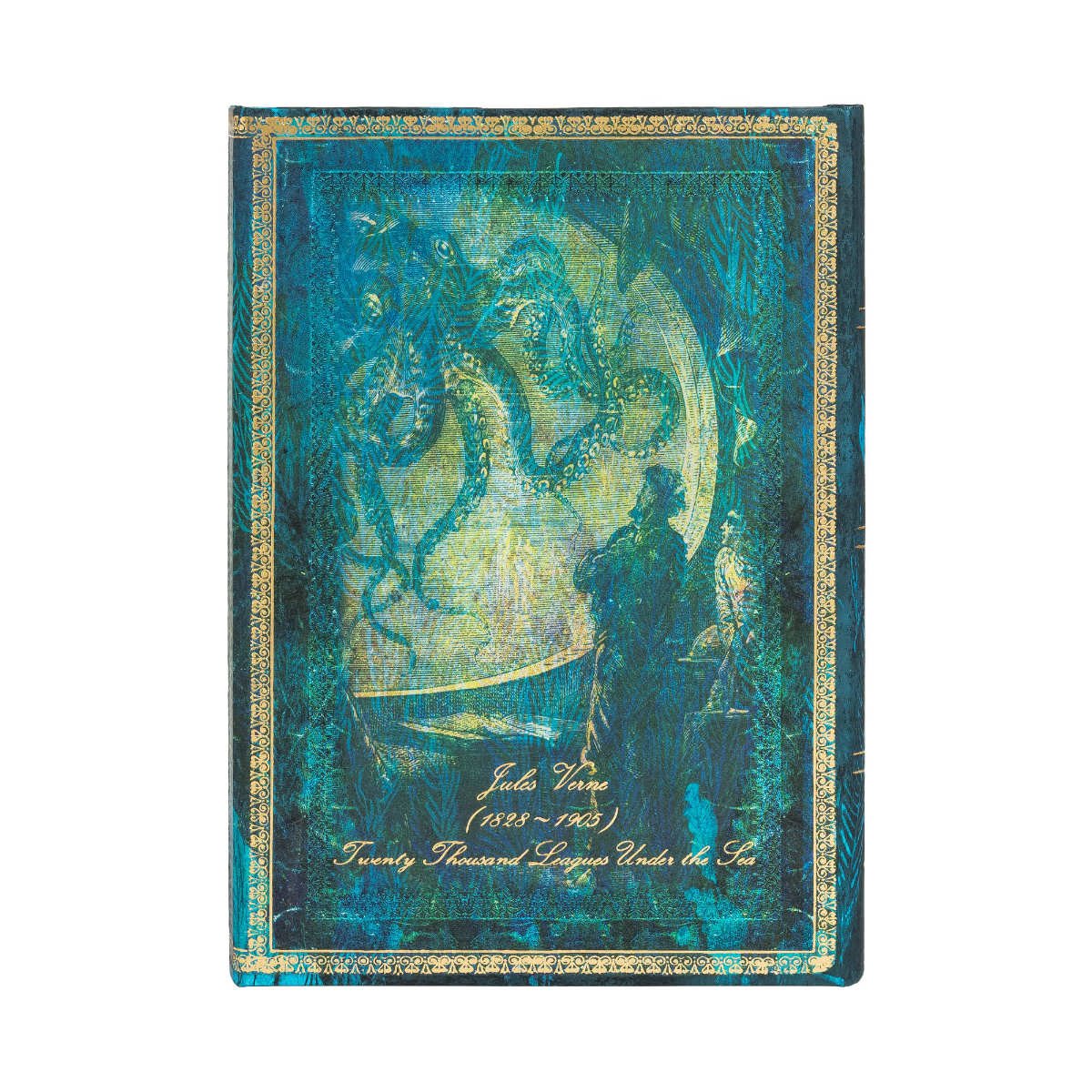 Paperblanks Verne Twenty Thousand Leagues Midi 5x7 Inch