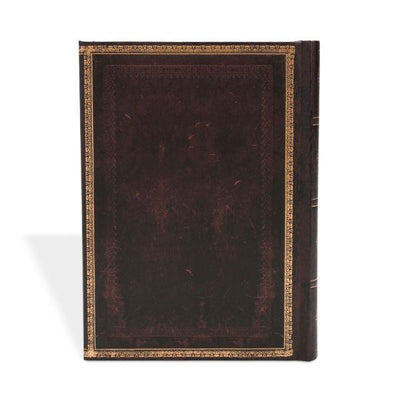 Paperblanks Old Leather Black Moroccan Midi 5 x 7 Inch Journal