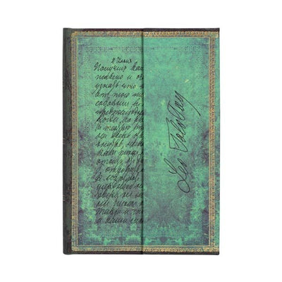 Paperblanks Leo Tolstoy Letter of Peace Mini 4 x 5.5 Lined Journal