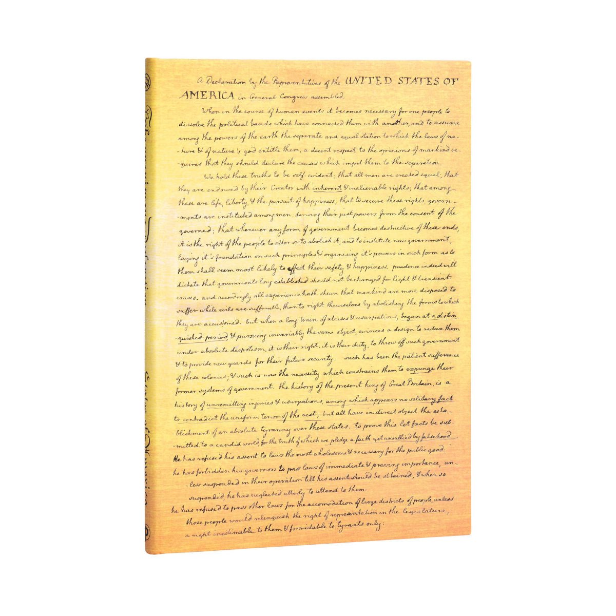 Paperblanks Declaration of Independence 8.25 x 11.75 Inch Grande Journal