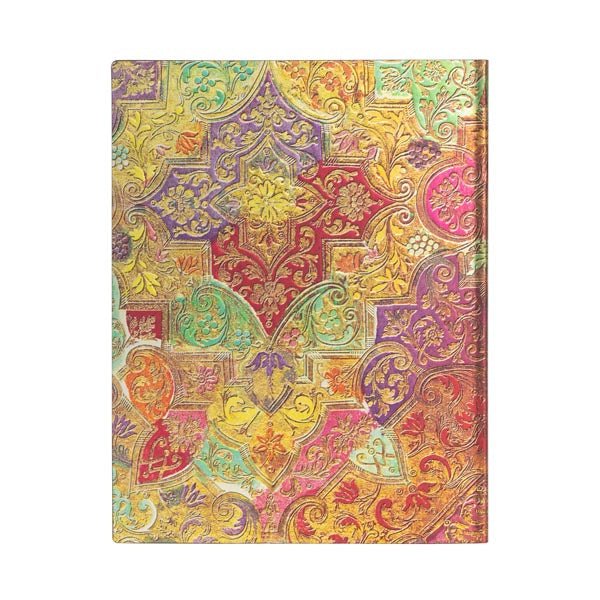 Paperblanks Pinnacle Midi Lined Softcover Journal - 176 Pages, 100GSM, The Queen's Binding Design