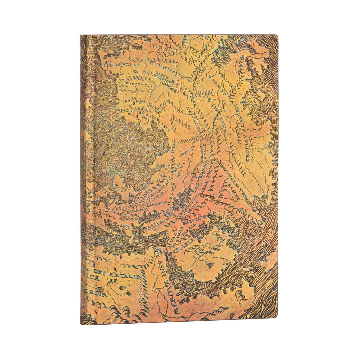 Paperblanks Flexis Hunt-Lenox Globe Midi 5 x 7 Inch Journal