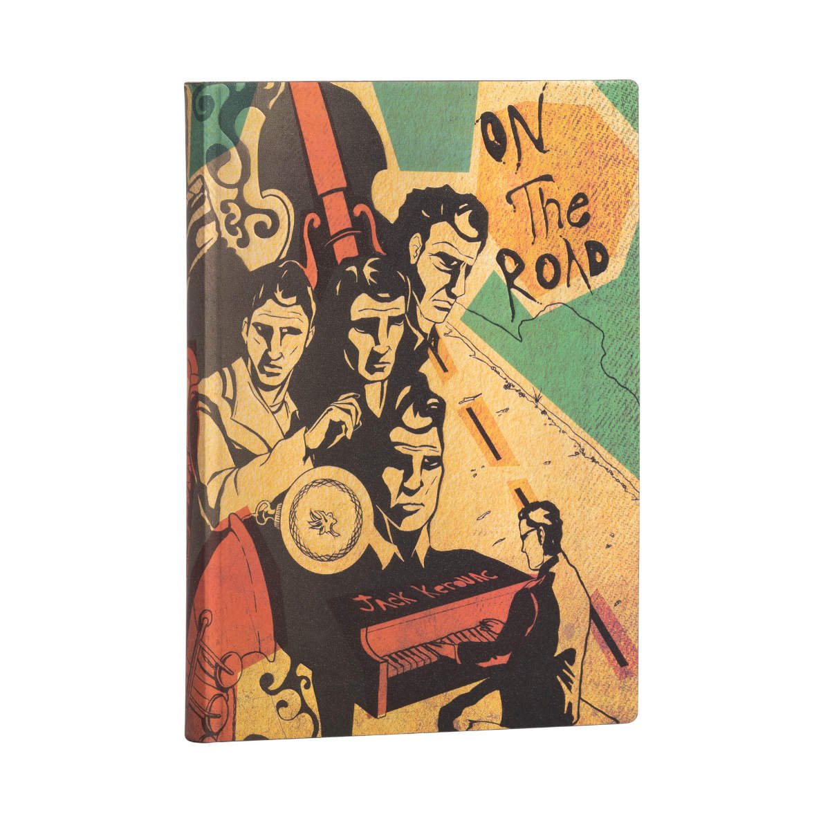 Paperblanks Flexis Jack Kerouac On the Road Midi Journal