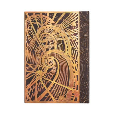 Paperblanks NY Deco Chanin Spiral Midi 5 x 7 Inch Journal