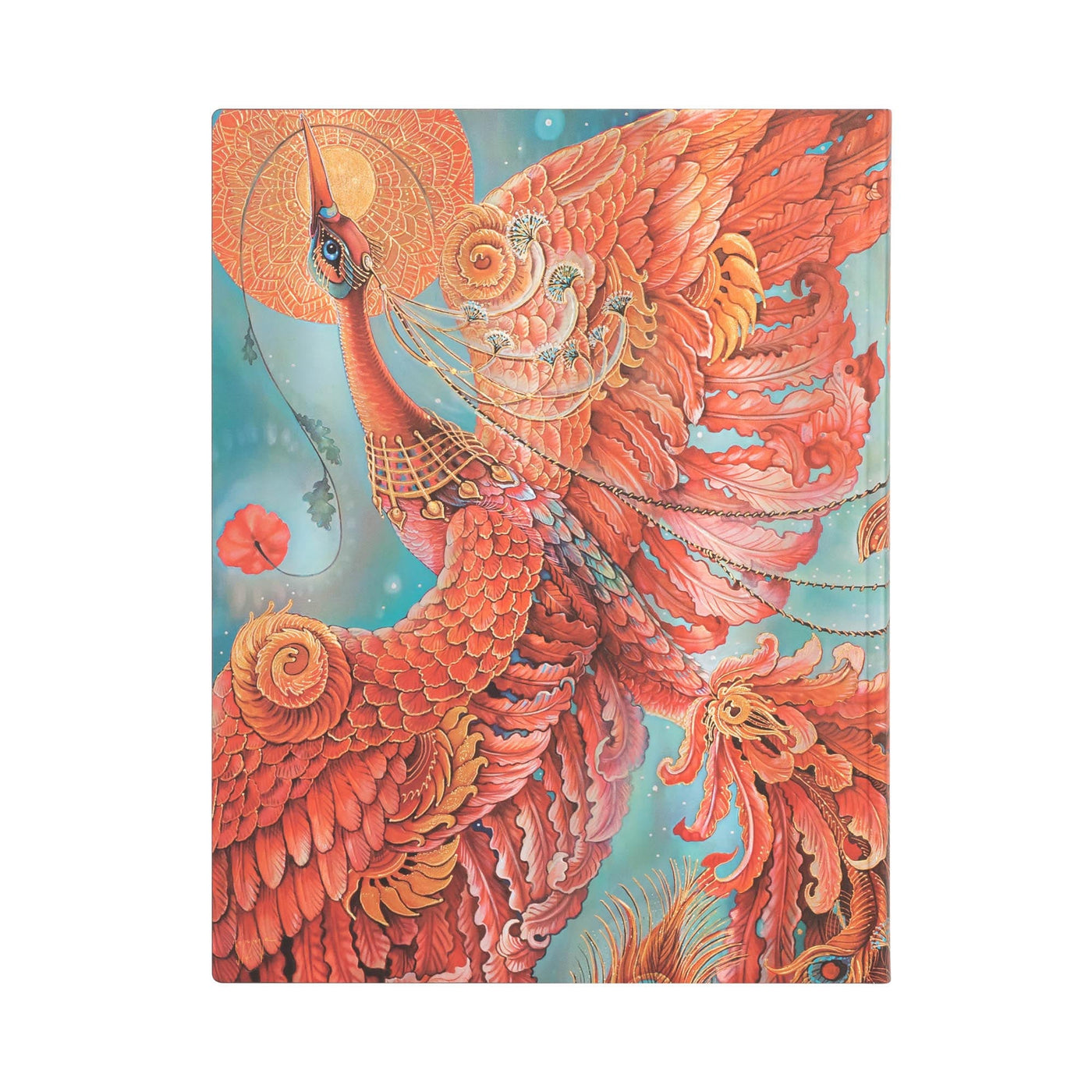 Paperblanks Birds of Happiness Firebird Ultra 7 x 9 Inch Hard Cover Notebook