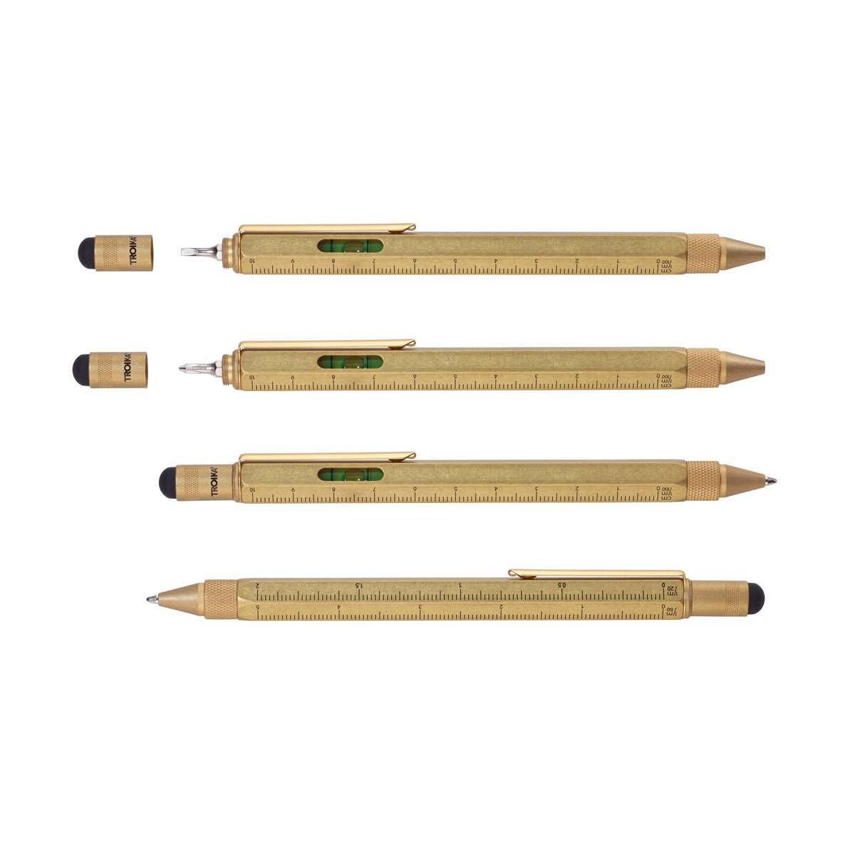 Troika Construction Multi-tool Pen Special Edition Brass