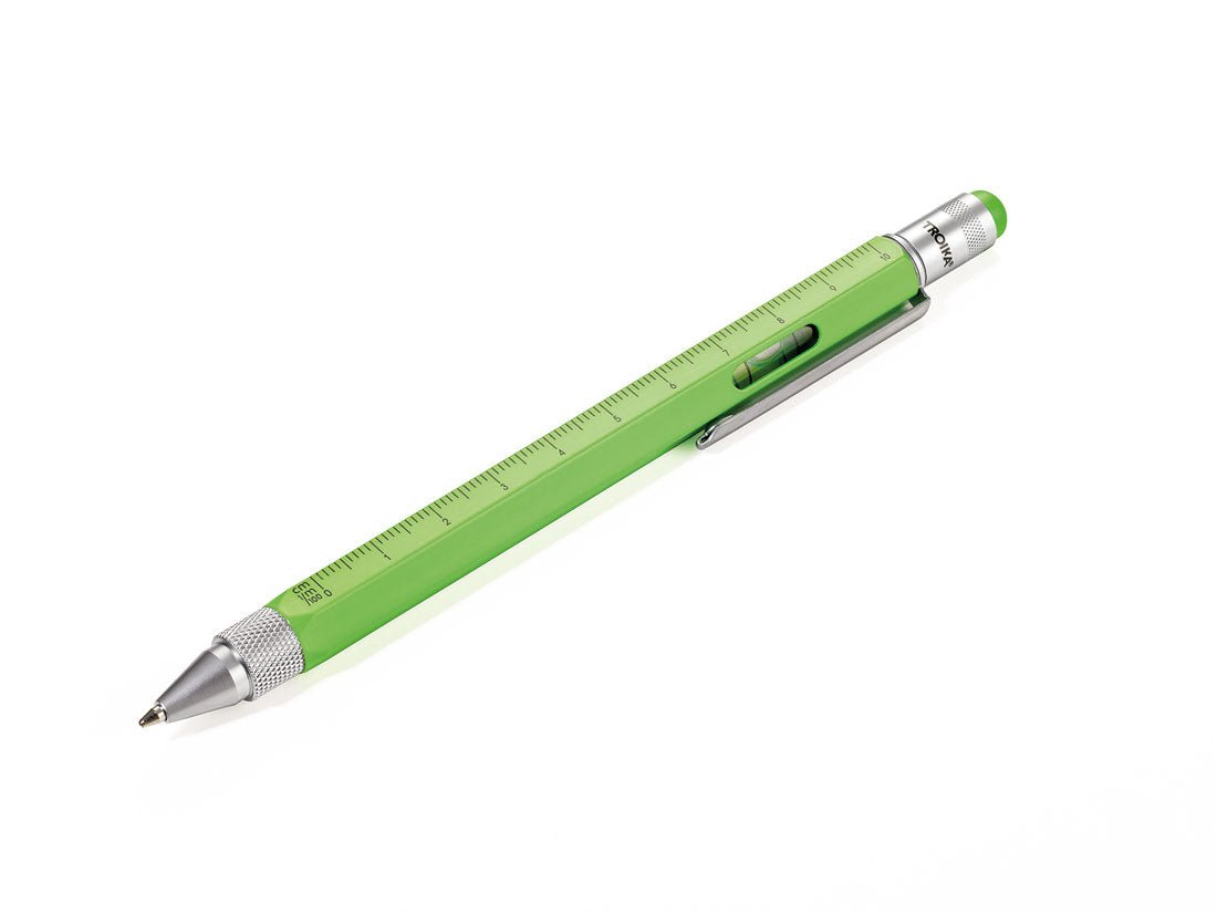 Troika Construction Multi-tool Ballpoint Pen Neon Green