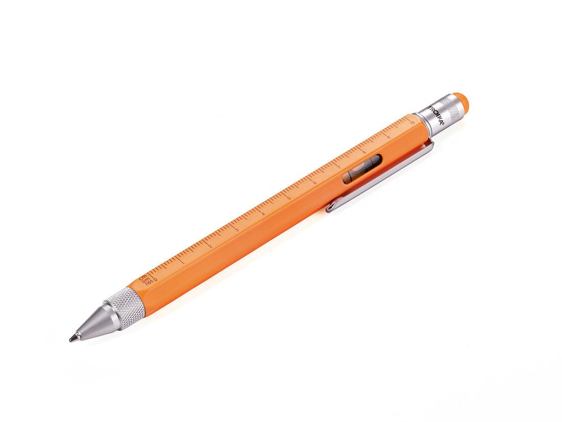 Troika Construction Multi-tool Ballpoint Pen Neon Orange