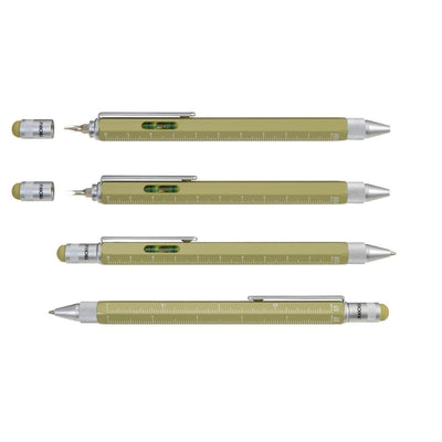 Troika Construction Multi-tool Pen Olive Oil