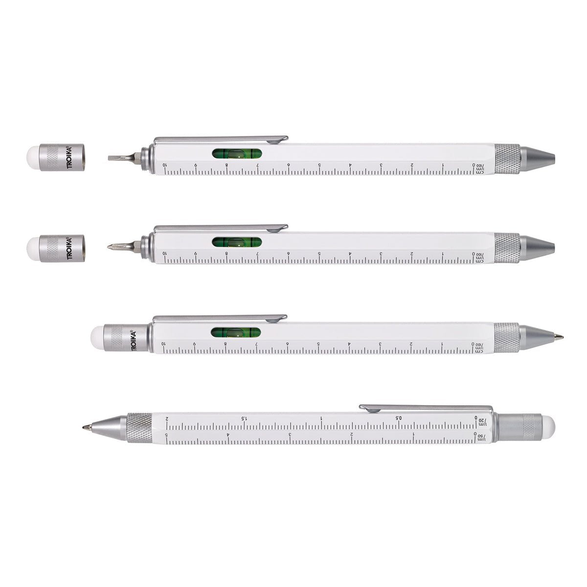 Troika Construction Multi-tool Ballpoint Pen White