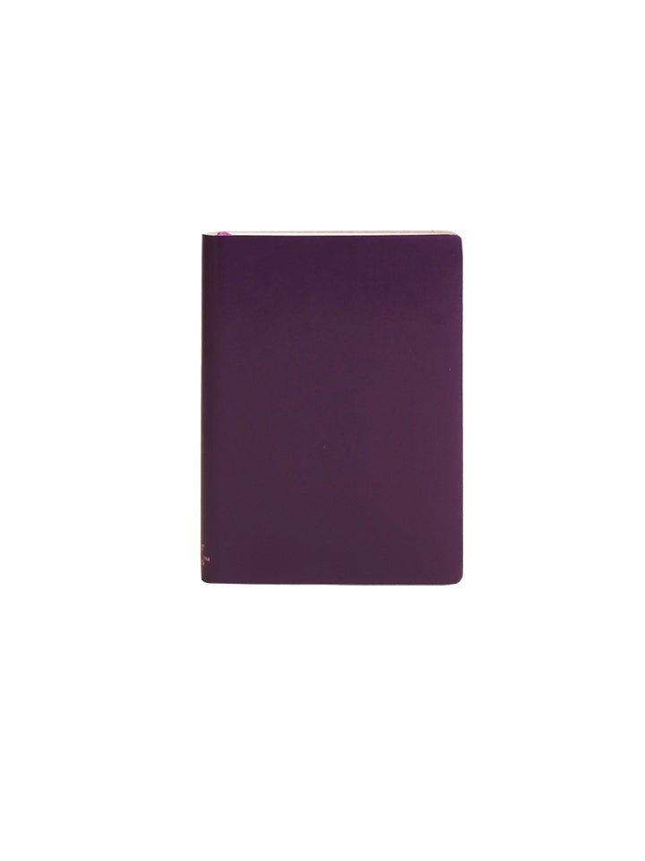 Paperthinks Recycled Leather Pocket Notebook Lavender