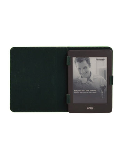 Paperthinks Recycled Leather E-Reader Case - Mint Green - Paperthinks.us