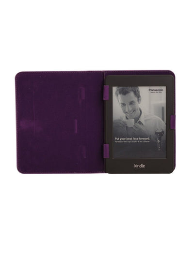 Paperthinks Recycled Leather E-Reader Case - Violet - Paperthinks.us