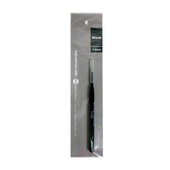 Ten Design Ballpoint Refill Black Ink 1.0