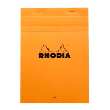 Rhodia Orange Staple Bound Pad No.16