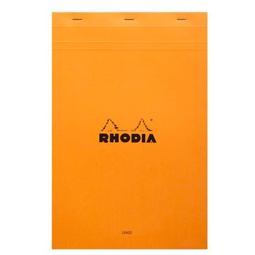 Rhodia Orange Staple Bound Pad No. 19