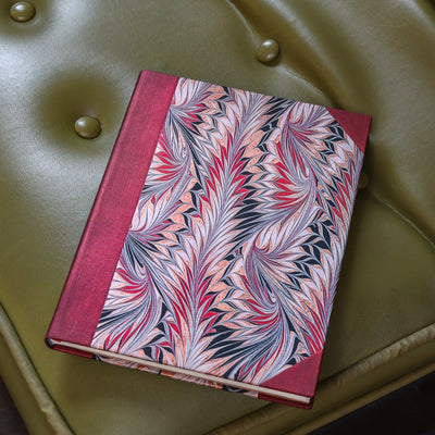 Paperblanks Rubebo - Cockerell Marbled Paper 7x9 Ultra Journal