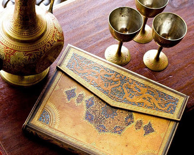 Paperblanks Safavid Address Book 7 x 9 Inch Ultra