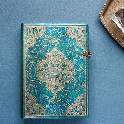 Paperblanks Midi Turquoise Chronicles 5x7 inch Journal