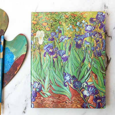 Paperblanks Vincent Van Gogh's Irises Ultra 7 x 9 Inch Notebook