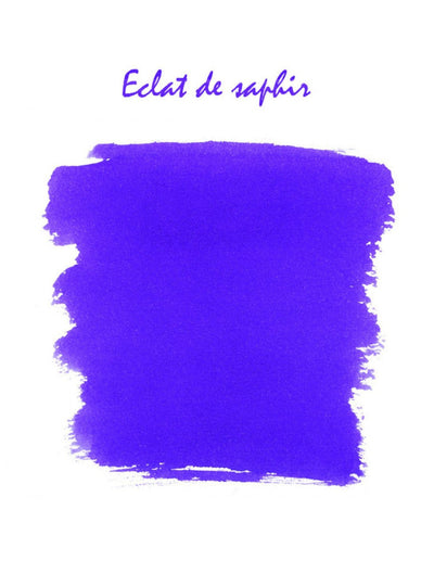 Jacques Herbin Ink Cartridges Eclat de Saphir-Sapphire Tin of 6